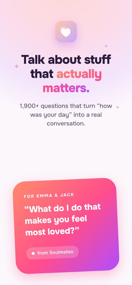 Malvi app — talk about stuff that actually matters